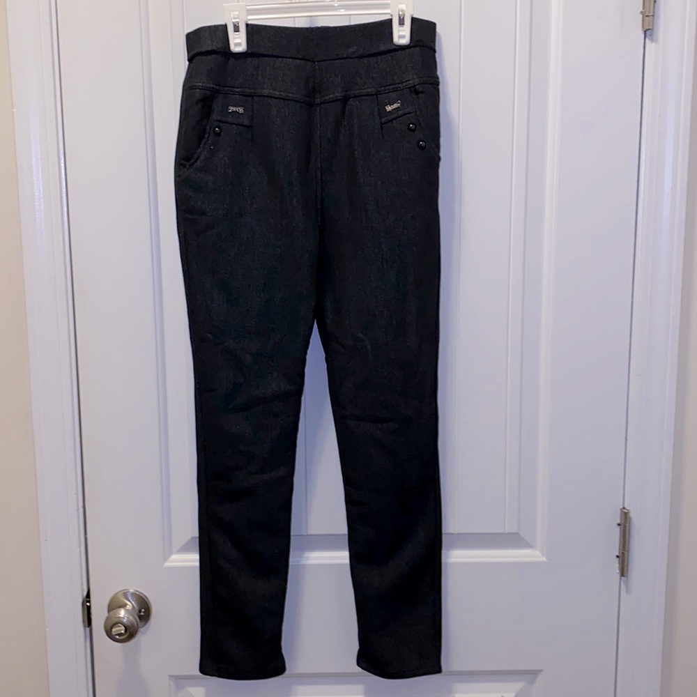 These pants are thick and warm